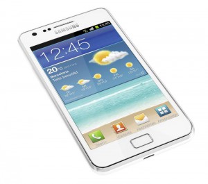 Vodafone Samsung SII Galaxy SII, hier in weiß abgebildet