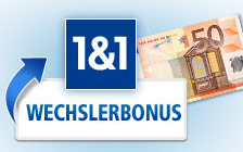 1&1 Wechslerbonus + Exklusivaktion 50,- € DSL Wechslerbonus und 10,- € Provisions OnTop nur bei TK-World
