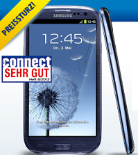 Inklusive ist das Galaxy SIII bei der 1&1 All-Net-Flat Pro mit Smartphone