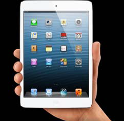 Apple iPad mini - NEU und bald bei der Telekom Das neue iPad mini, Quelle des Bildes: Newsletter der Telekom Deutschland