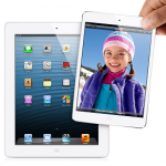 iPad mini jetzt vermarkten! Screenshot Apple: iPad mit Retina-Display vs. iPad mini
