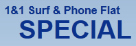 1&1 Surf & Phone Flat Special zum Aktions-Preis