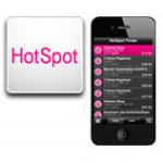 Neu für Apple iPhone und iPad: die HotSpot App der Telekom