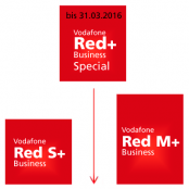 Vodafone Red Business Special + für europaweite Mobilität