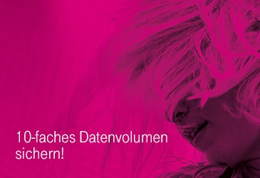 Sichern Sie Ihren Kunden das 10-fache Datenvolumen für MagentaMobil Start Tarife