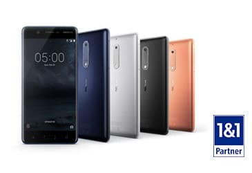 Nokia 5 und Sony Xperia XA1 neu im Geräteportfolio