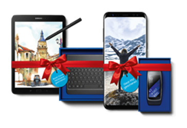 Samsung-Wunschzettel: Smartphones oder Tablet bestellen und Gear Fit2 oder Book Cover kostenlos sichern