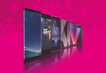 Ausgewählte Smartphones zum Sonderpreis im MagentaMobil Tarif