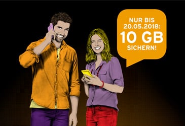 congstar schenkt Ihren Prepaid-Kunden einmalig 10 GB Datenvolumen