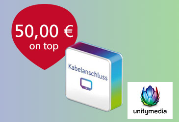 Unitymedia: 50,- € für jeden Kabelanschluss on top