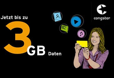 Neue congstar Prepaid-Tarife mit attraktivem Startguthaben