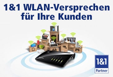 1&1 gibt Ihren Kunden das WLAN-Versprechen