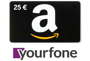 Amazon Gutscheine mit erfolgreicher yourfone Vermarktung sichern