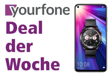 yourfone Deal der Woche: Honor View20