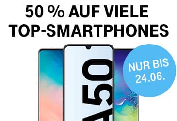 Telekom MagentaMobil: 50 % auf viele Top-Smartphones