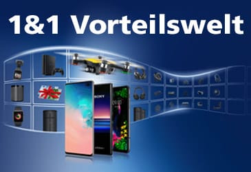 1&1 All-Net-Flat mit 120,-€ Preisvorteil oder Smartphone-Gadget