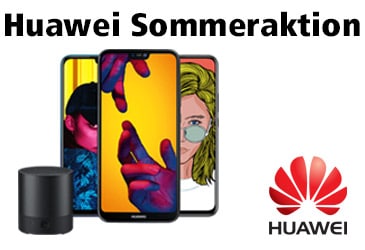 Huawei Sommeraktion: Gratis Mini Speaker für Ihre Kunden zum Huawei Smartphone