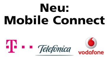 Mobile Connect: Gemeinsames Login-Verfahren von Telekom, Telefónica und Vodafone