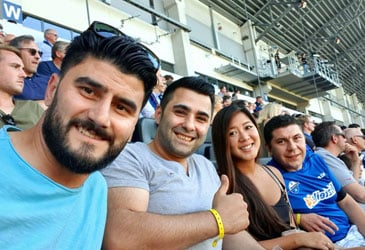 Mit MyStore zusammen beim ersten Heimspiel des SC Paderborn