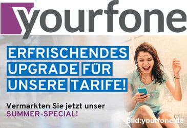 Allnet-Flats von yourfone mit mehr Datenvolumen und günstiger