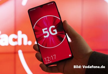 5G ohne Aufpreis für Vodafone Mobilfunktarife