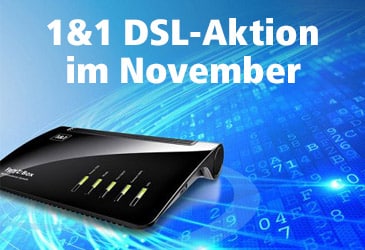 1&1 DSL-Tarife mit 240 € Preisvorteil oder WLAN-Gerät