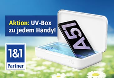 UV-Box zu jedem Smartphone mit 1&1 All-Net-Flat