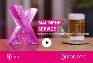 TK-World Joint Venture ROBIOTIC ist Teil der Telekom #Neustart Kampagne