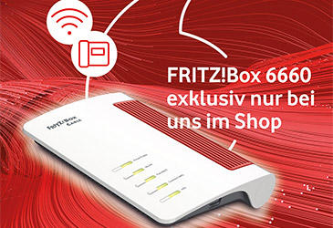 TK-World Exklusivaktion: Vodafone Kabeltarif + FRITZ!Box 6660