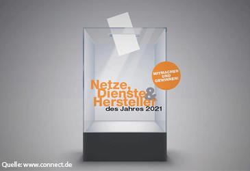 connect Magazin: Netze, Dienstleister und Hersteller des Jahres 2021