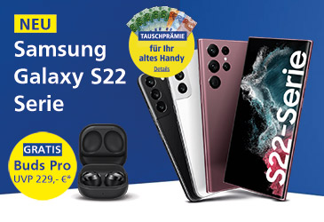 Samsung Galaxy S22 mit gratis Buds Pro
