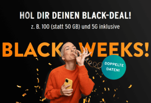 otelo Black Weeks: Doppeltes Datenvolumen