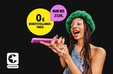 congstar: Bereitstellungspreis entfällt