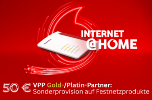 Vodafone VPP Gold/Platinum Partner: €50 special commission on landline products