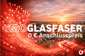 Vodafone Fiber Optic Internet with a €0 activation fee